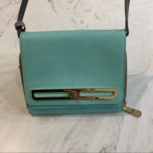 Vince Camuto Tiffany Blue Crossbosy